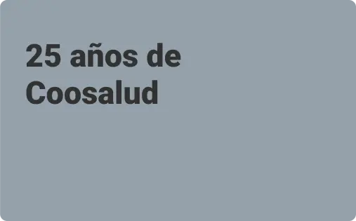 Celebración de los 25 años de Coosalud con su presidente Jaime González