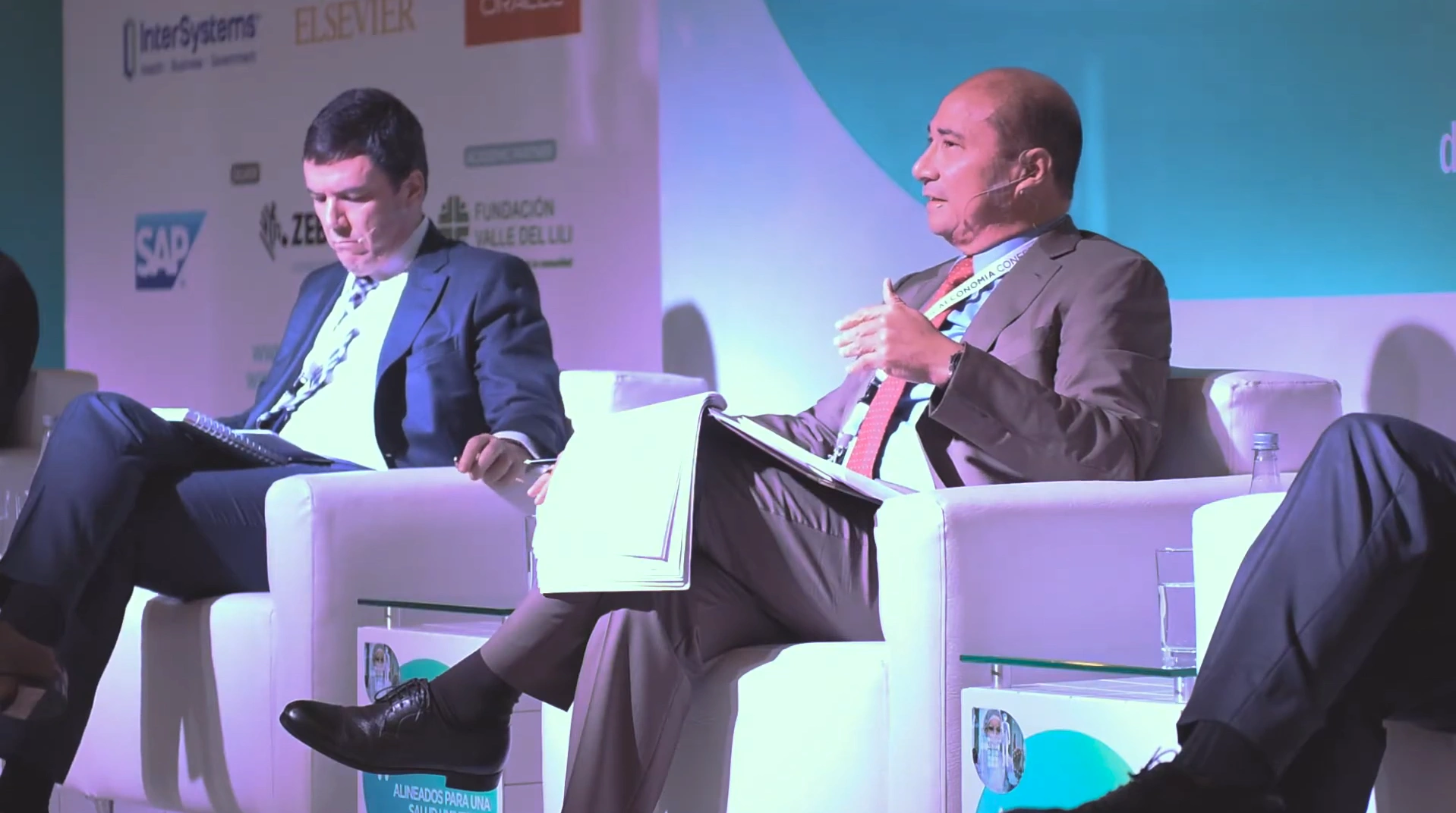 Intervención de Jaime González en el foro América Economía representando a Coosalud