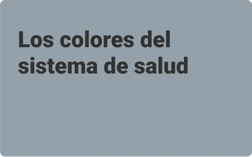 Artículo 'Los colores del sistema de salud' escrito por Jaime González