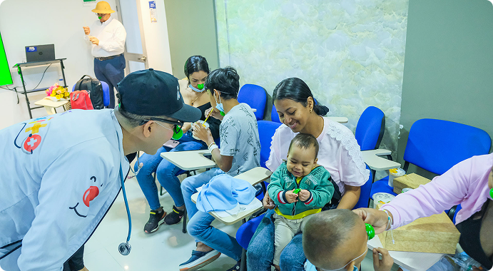 Reconocimiento por la labor en la atención a niños con cáncer en Colombia